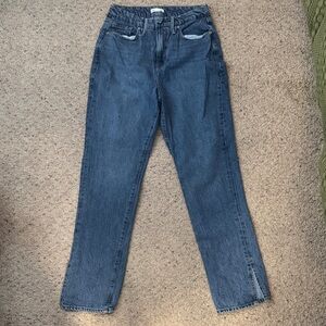Good American classic blue jeans